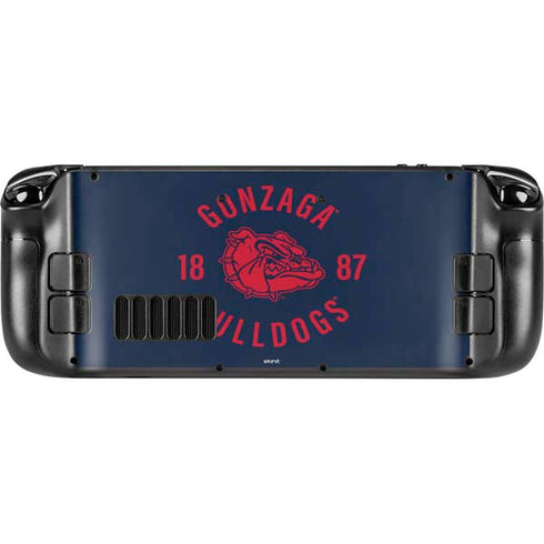 Gonzaga University Bulldogs 1887 Steam Deck Handheld Gaming Computer Skin